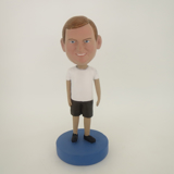 Picture of Custom Bobblehead Doll: Big Boy Ready For Sports