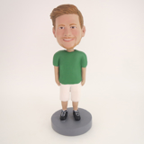 Picture of Custom Bobblehead Doll: Casual Man Ready To Go