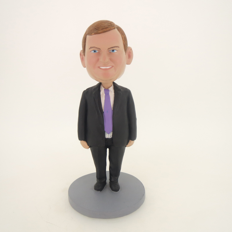 Picture of Custom Bobblehead Doll: Fatter Business Man