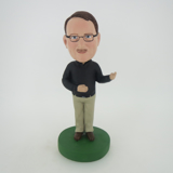 Picture of Custom Bobblehead Doll: Kind Man Welcoming You