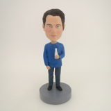 Picture of Custom Bobblehead Doll: Man Holding Some Drink