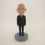 Picture of Custom Bobblehead Doll: Old Business Man In Formal Black Suit