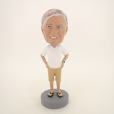 Picture of Custom Bobblehead Doll: Old Casual Man