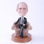 Picture of Custom Bobblehead Doll: Black Suit Man in Sofa
