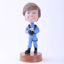 Picture of Custom Bobblehead Doll: Blue Uniform Man with Gun