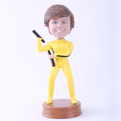 Picture of Custom Bobblehead Doll: Bruce Lee Posture Kid
