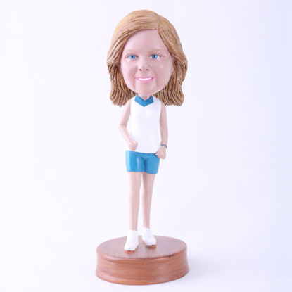 Picture of Custom Bobblehead Doll: Casual Standing Woman