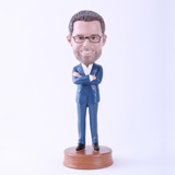 Picture of Custom Bobblehead Doll: Cool Man with Arms Folded
