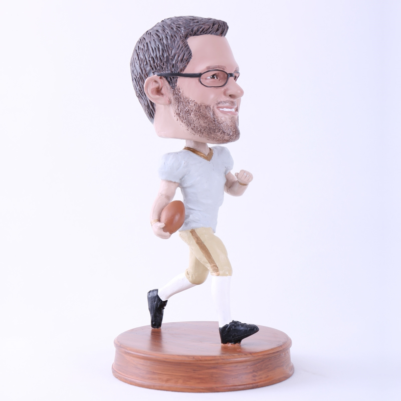 Picture of Custom Bobblehead Doll: Male Football Player