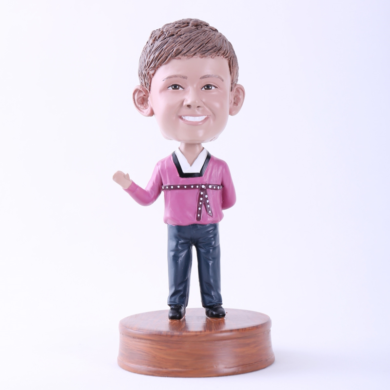 Picture of Custom Bobblehead Doll: Man in Hanbok