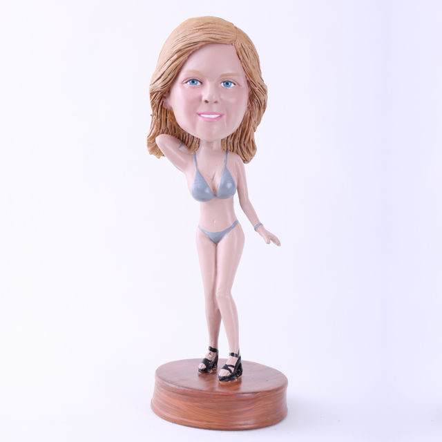 Picture of Custom Bobblehead Doll: Sexy Girl in Bikini