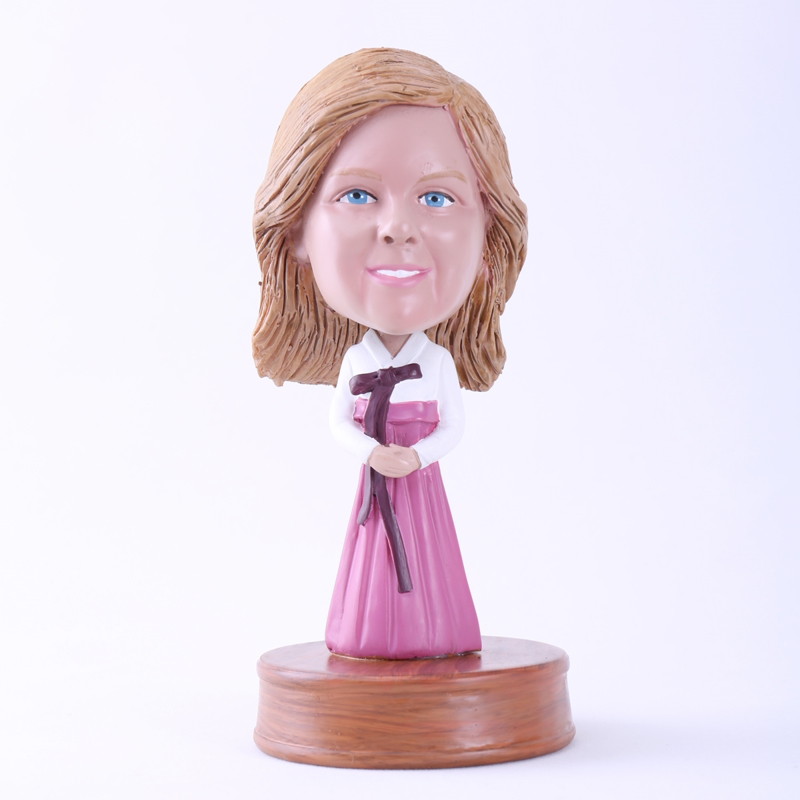 Picture of Custom Bobblehead Doll: Woman in Hanbok