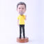 Picture of Custom Bobblehead Doll: Yellow T-shirt Man