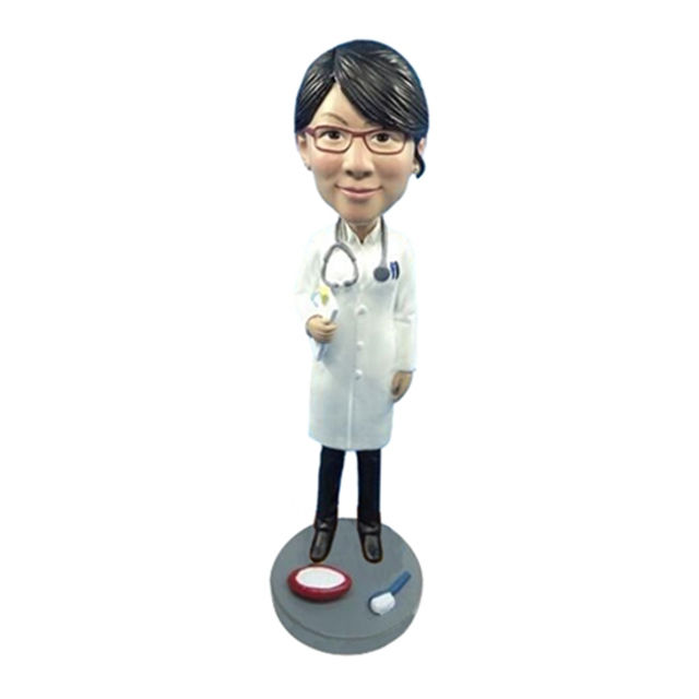 Picture of Custom Bobblehead Doll: Female Dentist