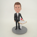 Picture of Custom Bobblehead Doll: Man on Rostrum