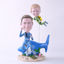 Picture of Custom Bobblehead Doll: Scuba Diving Father & Son