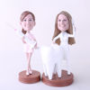 Picture of Custom Bobblehead Doll: Female Dentist & Nurse