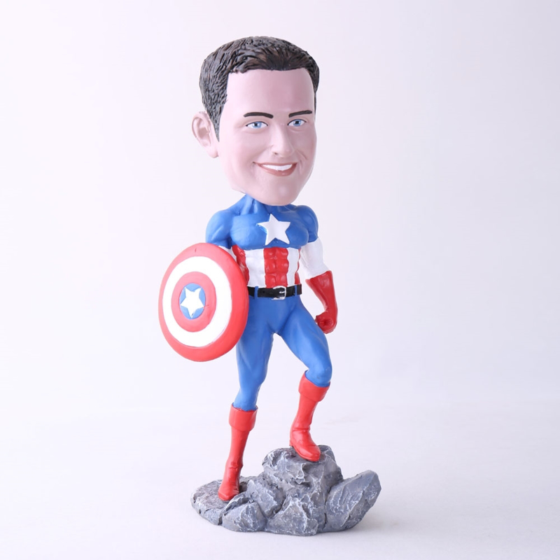 Picture of Custom Bobblehead Doll: US Captain