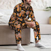 Picture of Halloween Themed Custom Pajamas - Personalized Face Long Sleeve Pajama Set - Pumpkin Face Theme
