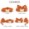 Picture of Personalized Pet Name Collar - Halloween Series - Engraved Pet Name Metal Buckle - Halloween Puppy Gift