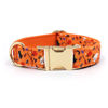 Picture of Personalized Pet Name Collar - Halloween Series - Engraved Pet Name Metal Buckle - Halloween Puppy Gift