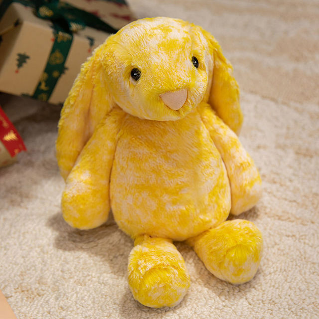 Picture of Custom Embroidered Plush Rabbit - Custom Name Plush Toy Rabbit - Personalized Cozy Bunny Gift for Kids