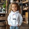 Picture of Custom Kids Halloween Hoodie - Our Little Ghost -Personalized Children Long Sleeve Unisex Sweatshirt