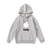 Picture of Custom Kids Halloween Hoodie - Our Little Ghost -Personalized Children Long Sleeve Unisex Sweatshirt