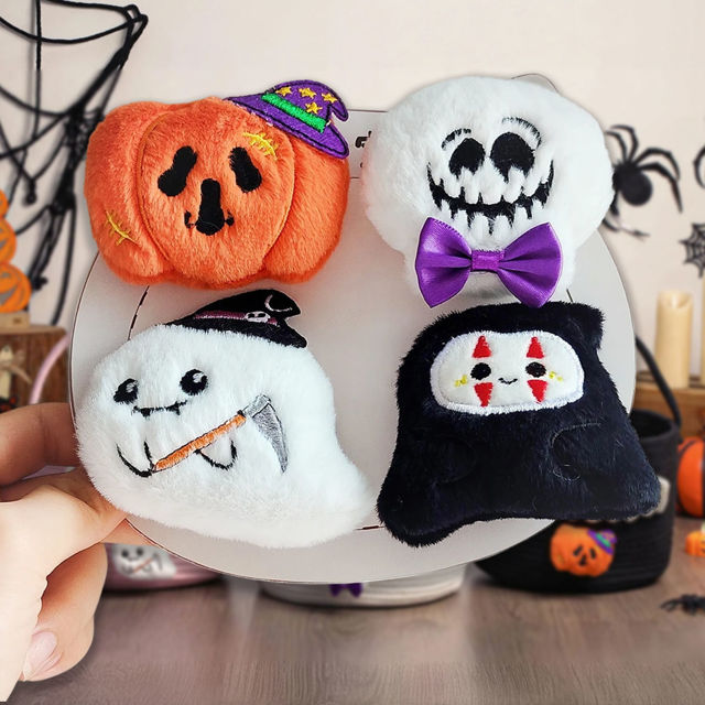 Picture of Custom Embroidered Halloween Candy Basket - Trick or Treat - Halloween Basket for Kids