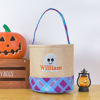 Picture of Trick or Treat Basket - Custom Embroidered Halloween Candy Basket - Halloween Basket for Kids
