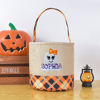 Picture of Trick or Treat Basket - Custom Embroidered Halloween Candy Basket - Halloween Basket for Kids