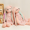 Picture of Custom Embroidered Stuffed Bunny Rabbit with Name - Personalized Comfort Rabbit for Kids - Baby Shower Gift