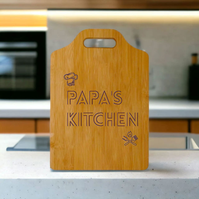 Picture of Personalized Cutting Board with Custom Text - Custom Cutting Board for Lovely Person - Best Anniversary Gift