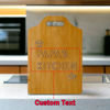 Picture of Personalized Cutting Board with Custom Text - Custom Cutting Board for Lovely Person - Best Anniversary Gift