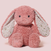 Picture of Personalized Bunny Plush Toy - Customizable Name Embroidery on Ears - Cute Bunny Plush Doll Comforting Doll