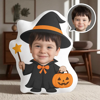 Picture of Custom Halloween Magician Face Pillow