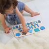 Picture of Personalized Wooden Name Puzzle Board - Digital and Graphic Models - Custom Gift for Baby Girls