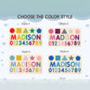 Picture of Personalized Wooden Name Puzzle Board - Digital and Graphic Models - Custom Gift for Baby Girls