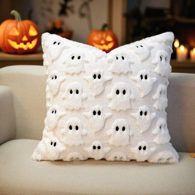 Picture of Halloween Ghost Pillowcase