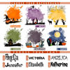 Picture of Custom Halloween Trick or Treat Bag - Personalized Canvas Bag for Halloween for Kids