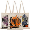 Picture of Custom Halloween Trick or Treat Bag - Personalized Canvas Bag for Halloween for Kids