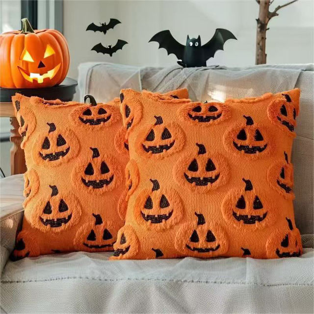 Picture of Halloween Pumpkin Ghost Pillowcase