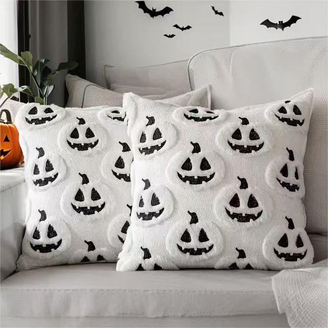 Picture of Halloween Pumpkin Ghost Pillowcase