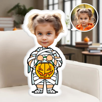 Picture of Custom Halloween Bandage Face Pillow