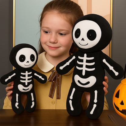 Picture of Halloween Skeleton Plush Doll