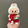 Picture of Custom Christmas Labubu Clothing Sets - Red Scarf Set - Doll and Shoes Not Included