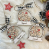Picture of Personalized Gingerbread Home Christmas Decorations - Custom Home Decorations - 4D Custom Cookie Decorations Gifts for Christmas