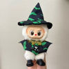 Picture of Custom Halloween Labubu Clothing Sets - Green Bats Set - Doll and Shoes Not Included