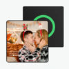 Picture of Custom Christmas Music Photo Fridge Magnet - Personalised Spotify Plaque Magnet - Bluetooth Supported - Couple's First Christmas