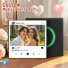 Picture of Valentine's Day Gift - Personalised Spotify Plaque Magnet - Custom Music Fridge Magnet